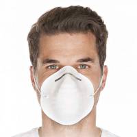 Masker/respirator, Industry mask Non-woven, hvid, pakke a 50 stk