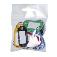 N&oslash;gleskilte, BNT, 50x23 etiketm&aring;l (LxB): 30x15mm, plastik assorteret