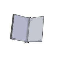 V&aelig;gmodul, TARIFOLD A4 v&aelig;gmodul m/5 lommer QL PP, sort