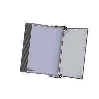 V&aelig;gmodul, TARIFOLD A4 v&aelig;gmodul m/10 lommer QL PP, sort