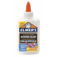 Skole lim, Elmer&acute;s 118ml, Hvid, Vaskbart, 118ml