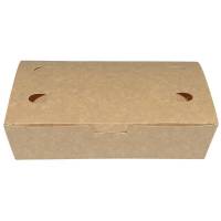 P&oslash;lsebakke,14x20x5mm Pap, brun, m/h&aelig;ngslet l&aring;g pakke a 100 stk