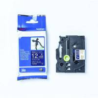 Labeltape, Brother Labeltape, TZERN34 metallic/bl&aring;