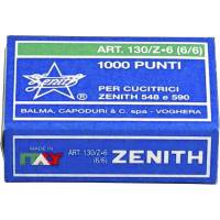 H&aelig;fteklammer, Zenith 130Z st&oslash;rrelse: 6/6, antal ark: 30 pakke a 1000 stk