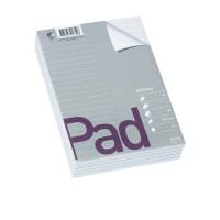 Standardblok, Bantex, Standard pad, A5 hvid, 148x210mm, 60g/m2