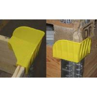 Kant og Hj&oslash;rnebeskyttelse, V-profil 3.140 mm, 108 x 72 mm, l&aelig;ngde: 108 mm LD-PE, gul, Stabelhj&oslash;rne til pallerammer karton a 120 stk