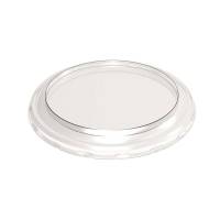 L&aring;g t/plastbakke, F&aelig;rch, K 5123-2, Rund &Oslash; 127, h&oslash;jde 12, v&aelig;gt: 108 PET, transparent, karton a 684 stk F&oslash;devaregodkendt