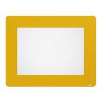 Gulvmarkering, Durable, 210, Vindue A4 gul pakke a 10 stk