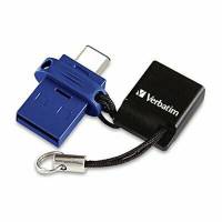 USB, Verbatim, Dual drive 3.0 USB-C 32GB black