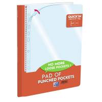 Plastlomme, Oxford transparent, 210x297mm, plastik