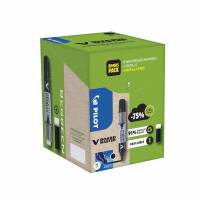 Marker, Pilot, mellem, 2-5MM, sort 556275, S&aelig;t med 10 stk