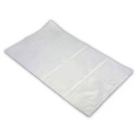 Klodsbundspose, 100 &micro;m, 500 x 800 mm LD-PE, transparent, karton a 250 stk F&oslash;devaregodkendt
