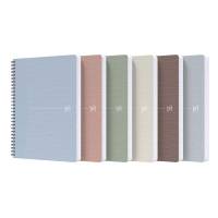 Notesbog, Oxford My Rec'Up, Squared, A5 assorteret, 148x210mm