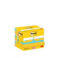 Post-it, Post-it, Notes, assorteret, 51 x38mm, pakke a 12 stk 100\% PEFC Certified