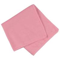 Mikrofiberklude, R&oslash;d 400mmx400mm, pakke a 20 stk