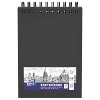 Oxford Skitseblok A5/50ark 100g dobbeltspiral