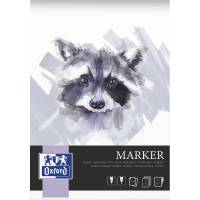 Oxford Kunstblok til filtpen oxford A3/15 ark 180 g limet