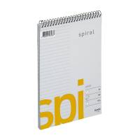 Spiralblok, Bantex, Light Spiral, A5 hvid, 148x210mm