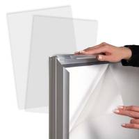 Frontplade, Twinco, klar, 500x1000 Twin Light
