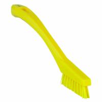 B&oslash;rster og koste, Vikan Detail brush stiff, gulx205mm