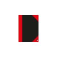 Kinabog, Notesbog, A6, sort, 105x148mm 70g/m2