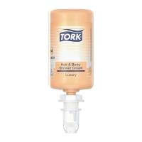 Hair and Bodyshampoo, Tork, S4, Orange s&aelig;be, pakke a 1 stk