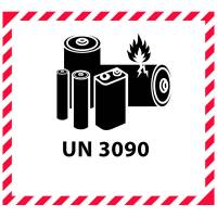 Etiketter, Etiket selvkl&aelig;bende Firkantet, Udvendig vikling, 110.00 kraft/PE, Permanent (DP 37), white rulle a 250 etiketter, kasse a 6 ruller