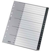 Register, Leitz Recycle, A4,210x297mm sort