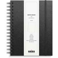 Skriveunderlag, Mayland, A5, 148x210mm sort,