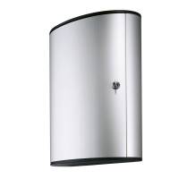 N&oslash;gleskab, Durable KEY BOX, 302x280 x118mm, til 54 n&oslash;gler, aluminium/gr&aring;