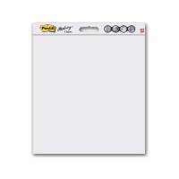 Flipoverpapir, 3M Post it, white, 635 x762 559