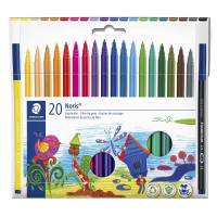 Tusser, Staedtler Noris,  326, Kugle assorteret, 326 C20, karton a 5 stk