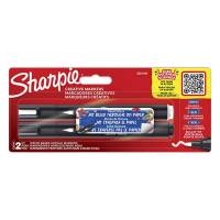 Marker Sharpie Creative Acrylic blist sort/hvid (2)