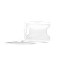 Kortholder, Durable Rexycle, 54x85mm 2 kort, transparent pakke a 10 stk