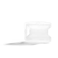 Kortholder, Durable Rexycle, 54x85mm 2 kort, transparent pakke a 10 stk