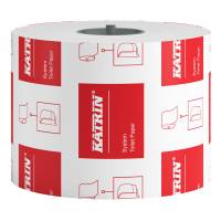 Toiletpapir Jumbo, Katrin, Katrin System 2 lag, hvid x 92.00m, kasse a 36 ruller
