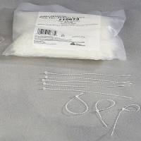 Kabelbinder, 127, pp, transparent white karton a 1000 stk, secur-a-tie 127mm