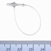 Kabelbinder, 127, pp, transparent white pakke a 5000 stk, secur-a-tach 127mm