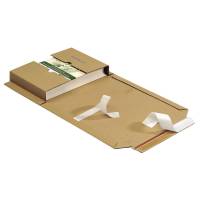 Multiwell, justerbar h: 20-60mm, brun FSC Mix 70\% , 270mm x 185mm x 60mm batch a 25 stk