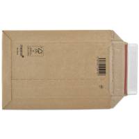 Corrugated Padded Envelope Kort side &aring;ben, 330mm x 490mm x 63mm A3 no window,Master'in,Access Afrivningsstrimmel, Brun, Selvkl&aelig;bende med selvkl&aelig;bende flap, karton a 100 stk FSC Mix 70\%,