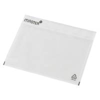 F&oslash;lgeseddellommer, Master'in Performance C6, 175 x 140 mm, transparent, Uden tryk genanvendt LDPE, karton a 1000 stk palle a 96000 stk, FSC Mix Credit