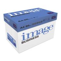 Image, Business, hvid, 4 huller dansk Kopipapir, tr&aelig;fri ECF, 80g/m2, 210mm x 297mm, A4, Smal bane, pakke a 500 ark 70 \% PEFC Certified