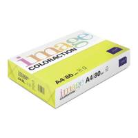 Image, Coloraction, Ibiza/n&eacute;on yellow Kopipapir, tr&aelig;fri ECF, 80g/m2, 210mm x 297mm, A4, Smal bane, pakke a 500 ark FSC Mix Credit EU-milj&oslash;m&aelig;rke