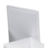 EPS skum, 600 x 400 x 30 mm PS, hvid, bundt a 4 stk palle a 40 bundter F&oslash;devaregodkendt