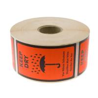 Etiketter, Etiket, Firkantet Udvendig vikling, 70.00, kraft/PE Permanent (DP 37), white rulle a 1000 stk