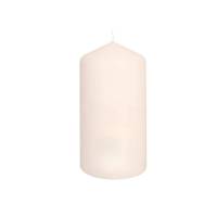 Bloklys, udvendig diameter: 60 mm, Voks hvid, 55h, Champagne, pakke a 12 stk