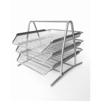 Brevbakkes&aelig;t, BNT, s&oslash;lv, skuffer: 3