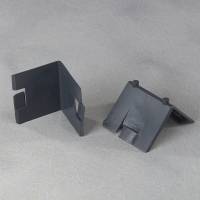 Kant og Hj&oslash;rnebeskyttelse, 3D-hj&oslash;rne 2.000 mm, 50 x 50 mm, l&aelig;ngde: 60 mm polyethylen, sort, karton a 1000 stk palle a 20 kartoner