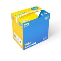 Data Copy, premium paper, white Kopipapir, tr&aelig;fri ECF, 100g/m2, 210mm x 297mm, A4, Smal bane, pakke a 500 ark FSC Mix Credit