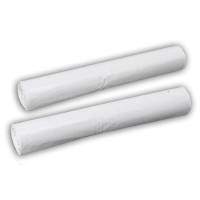 Affaldss&aelig;kke, 53 &micro;m, 700 x 1100 mm LD-PE, hvid, kapacitet 100.000l rulle a 10 poser